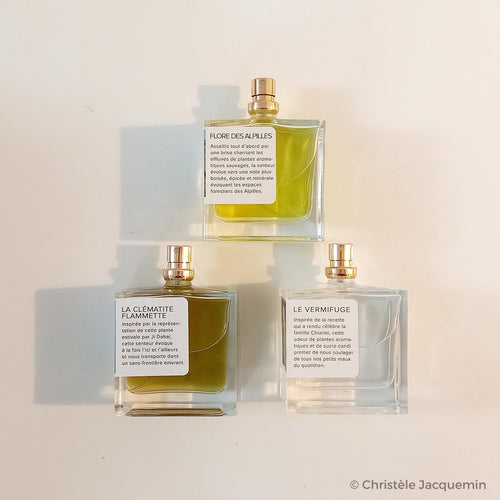 Three scents for the Musée des Alpilles