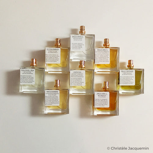 Eight scent creations for the Musée du Colombier